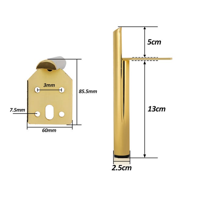 Piedi Di Mobili In Metallo - Italia - Foto 4