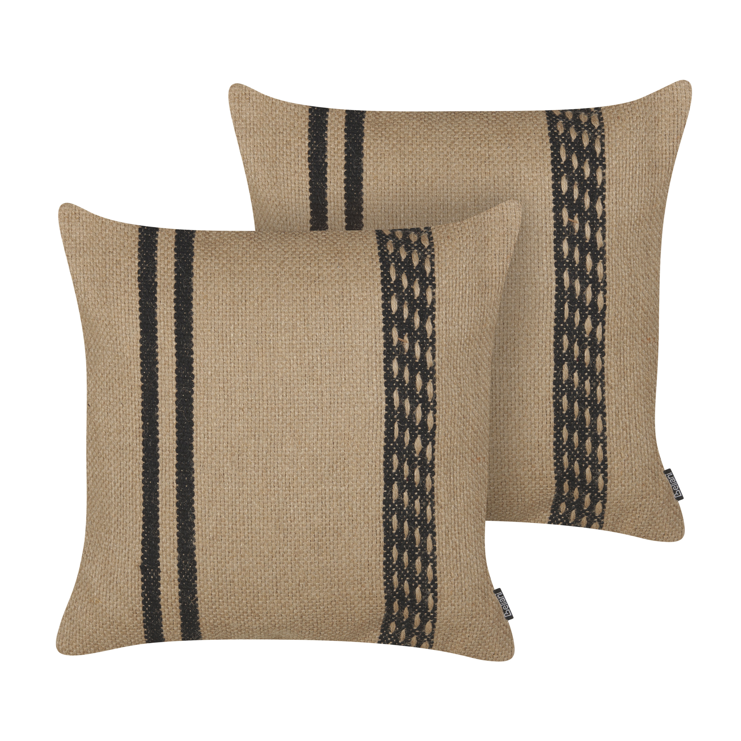 Lot De 2 Coussinets Déco Macy's 20x20 Pouces - Thème Vacances, Multicolore, Neuf Sous Emballage