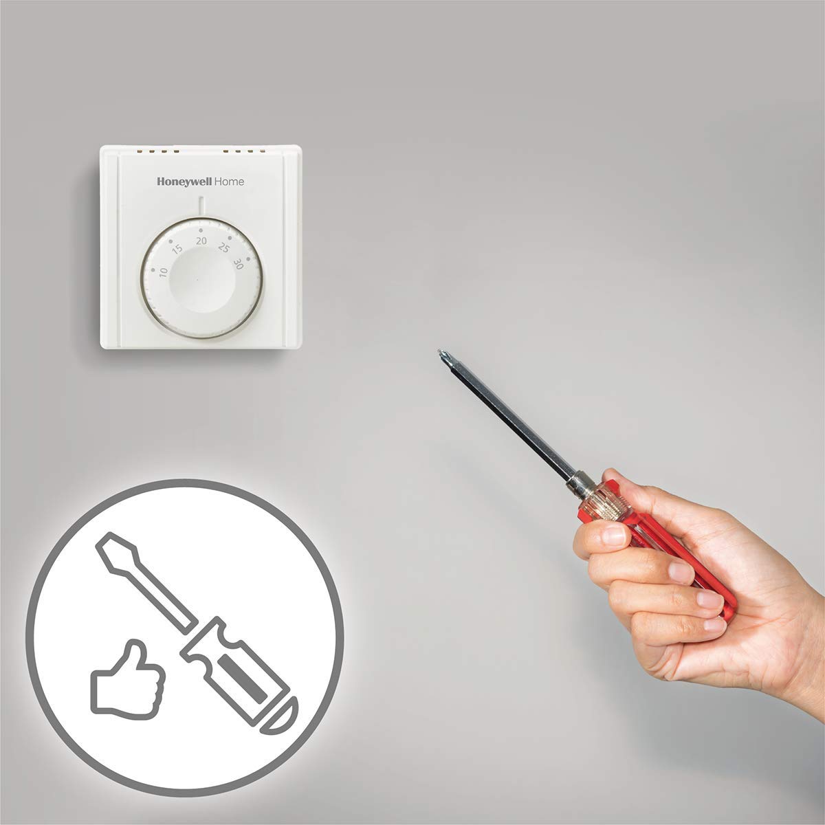 Termostato manual com fio Mt1 - 3