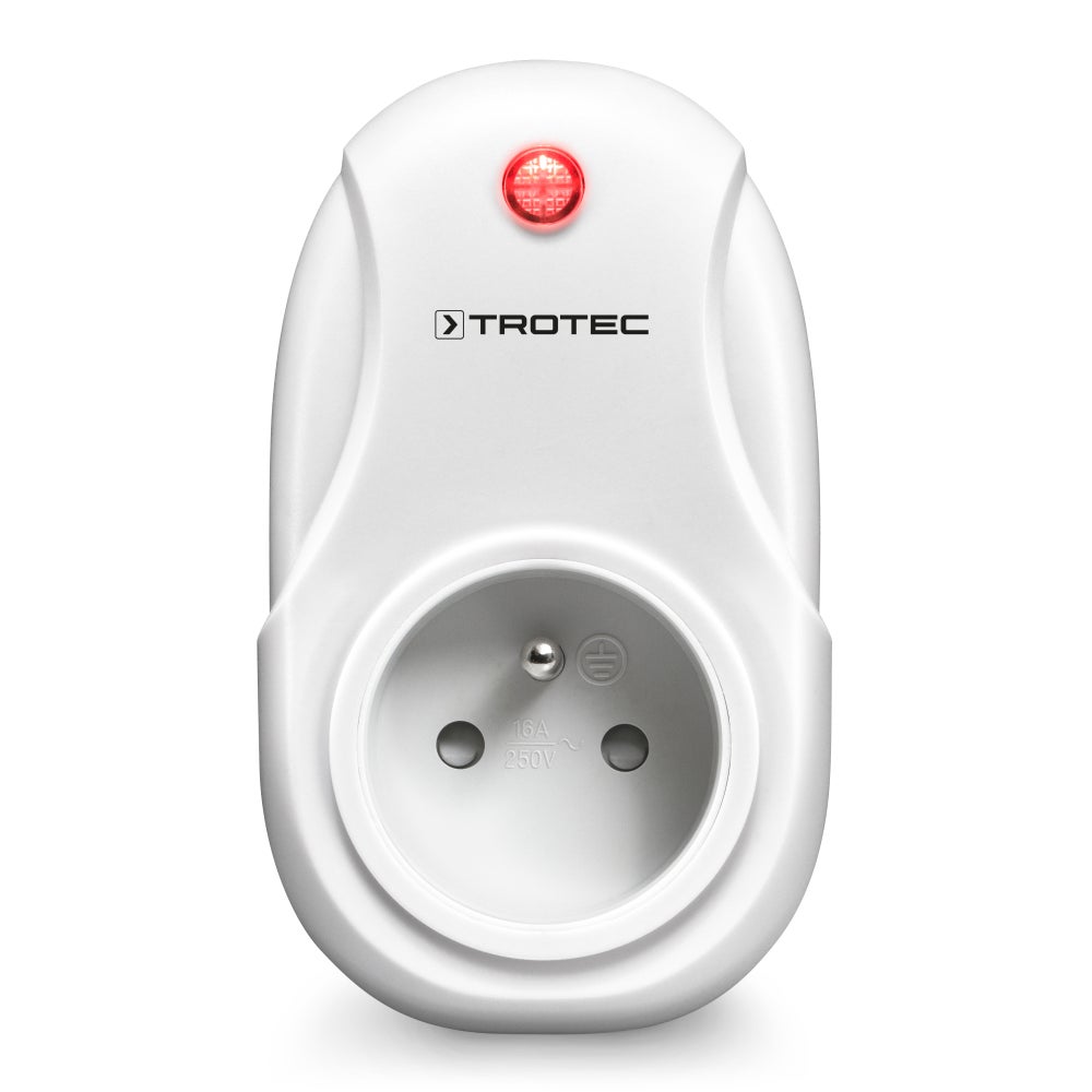 TROTEC Thermostat programmable sans fil BN35 F spécial prises E CEE 7/6 - 3