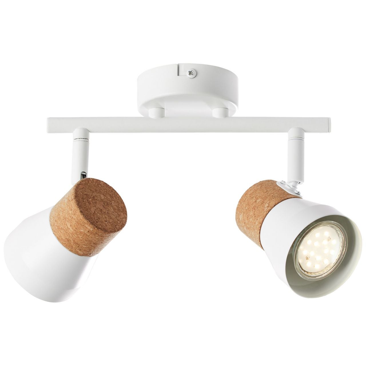 BRILLIANT Natynkowa lampa sufitowa LED Tuco 30cm czarny/biały | 1x zintegrowana dioda LED, zintegrowana dioda LED 19W, (2500lm, 2700K) - 3