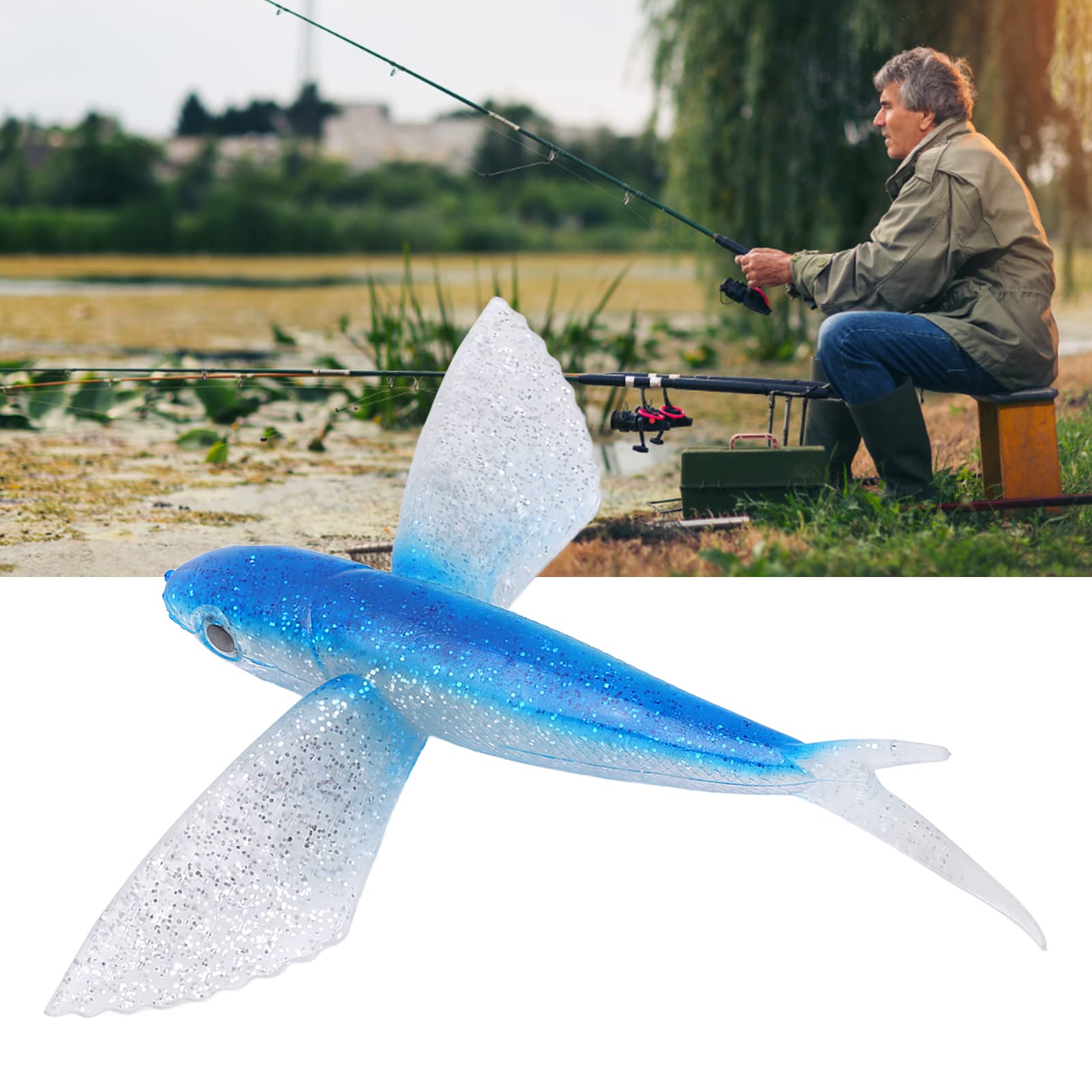 Esca Morbida Per Polpo Da Pesca A Traina - 21cm 100g, Realistica Per Pesca D'Altura - Foto 3