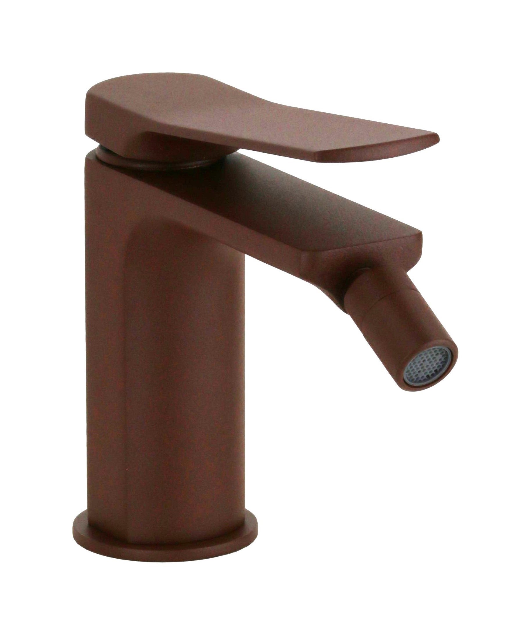 Mitigeur de bidet couleur rouille avec levier incliné et vidage clic ...