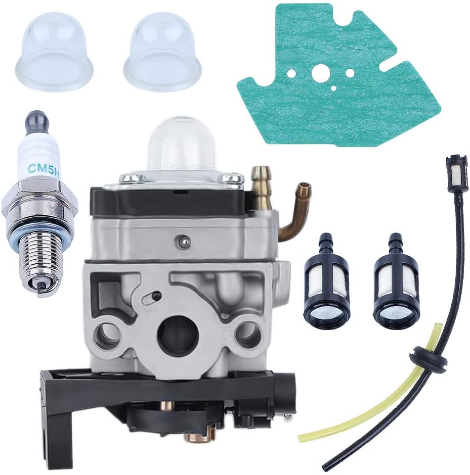 Gaźnik do silnika kosy spalinowej Honda GX25 GX35 GX 25 35 HHT35 HHT35S FG110 z przewodem, uszczelką, świecą zapłonową i zestawem do filtra paliwa