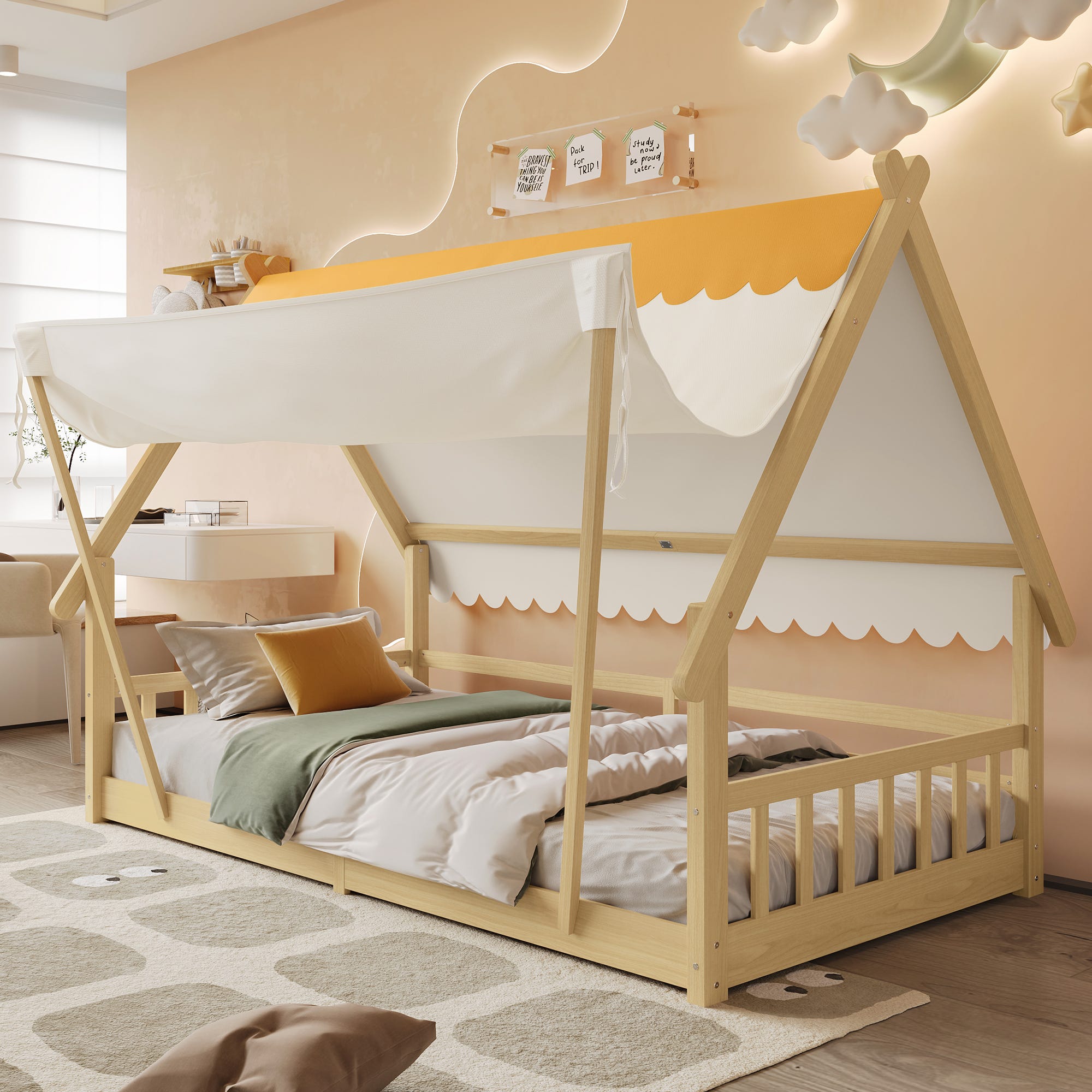 Lit Enfant 90 X 200 Cm En Bois De Pin Avec Barrières De Protection Et Porte Sommier A Lattes Inclus Gris 92721673 Lit Enfant 90 X 200 Cm En Bois De Pin Avec Barrières De Protection Et Porte Sommier A Lattes Inclus Gris 92721673