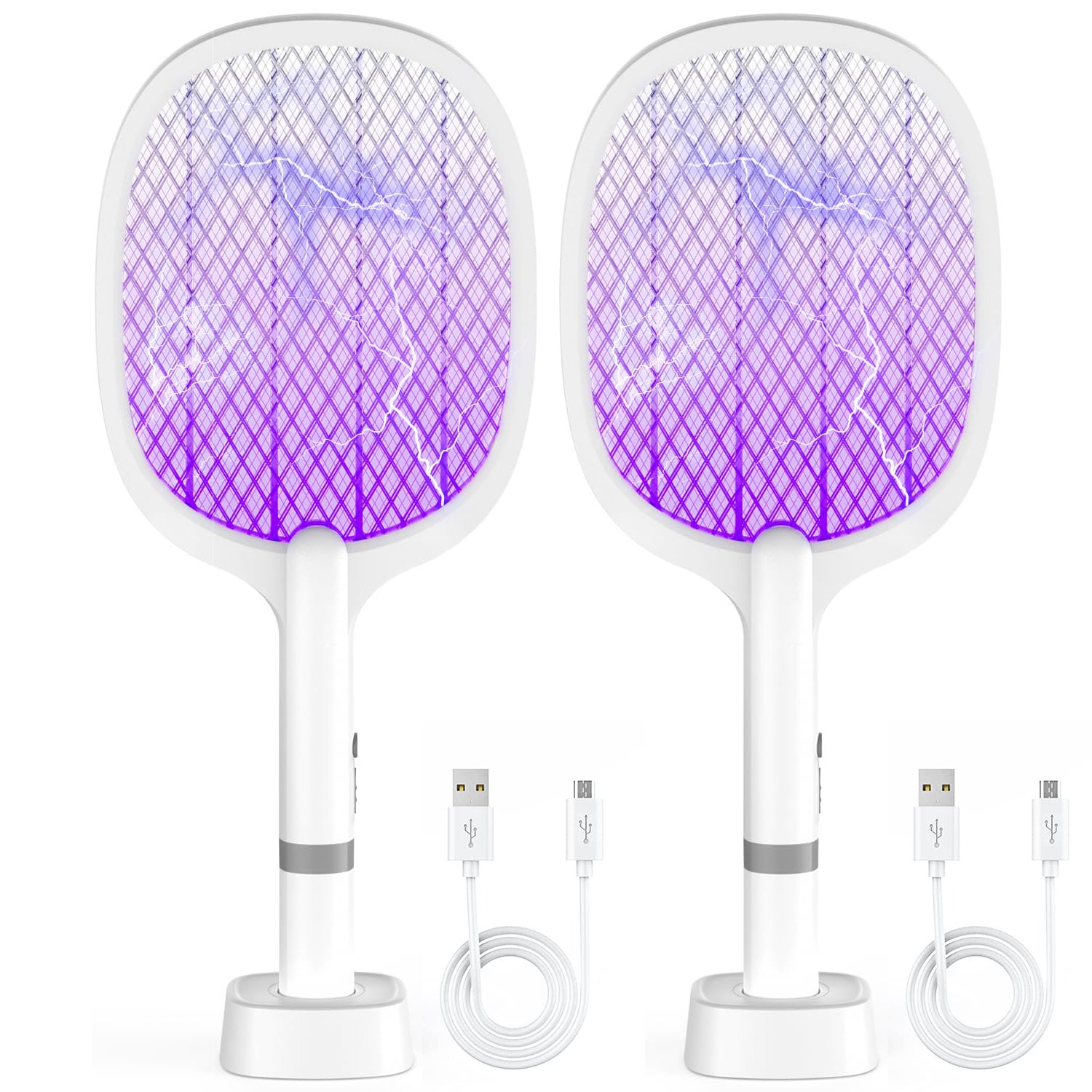 Lampe Anti-Mouches Portable - Attracteur De Lumière Uv Électrique