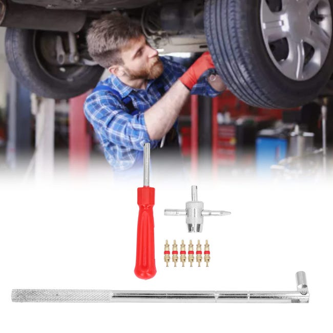 Kit Di 6 Utensili Per La Rimozione Dello Stelo Della Valvola Del Condizionatore Daria 87915785 Kit Di 6 Utensili Per La Rimozione Dello Stelo Della Valvola Del Condizionatore Daria 87915785