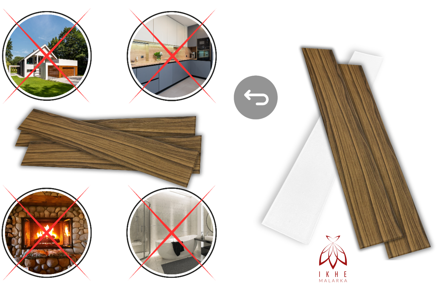 10m² - 60 pezzi di pannelli in polistirolo, pannelli per soffitti, pannelli per pareti, decorazioni, imitazione per soffitti - P13 - 4