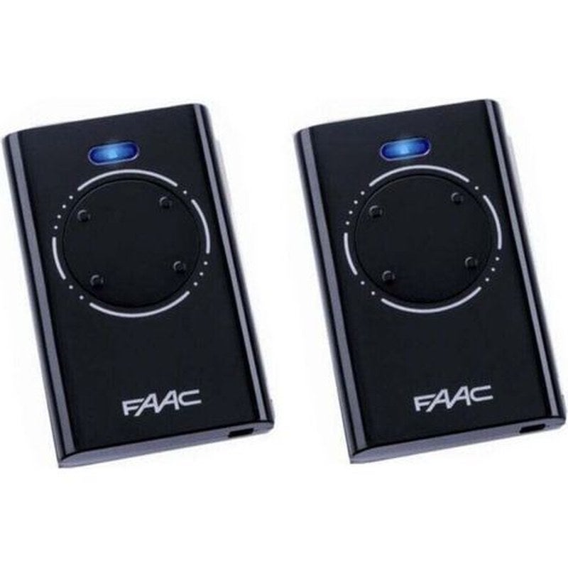 Mando a distancia FAAC XT4 868 SLH negro - Pack de 2 - Negro | Leroy Merlin