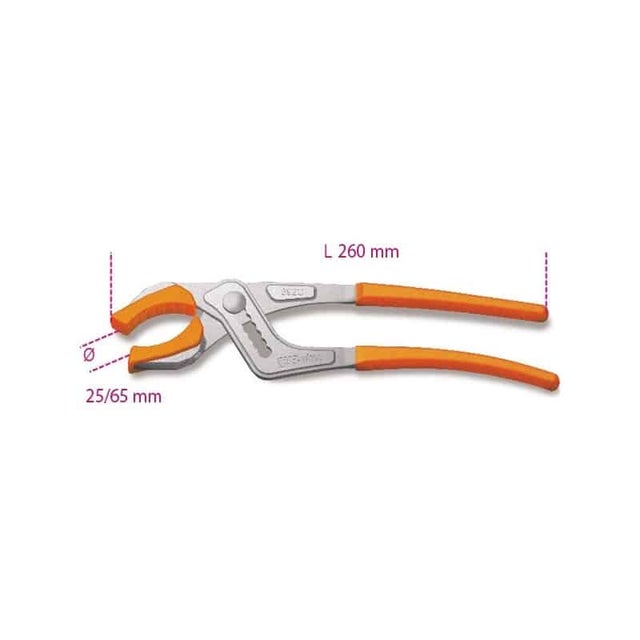 BETA Pince réglable pour siphons 392C - 003920100