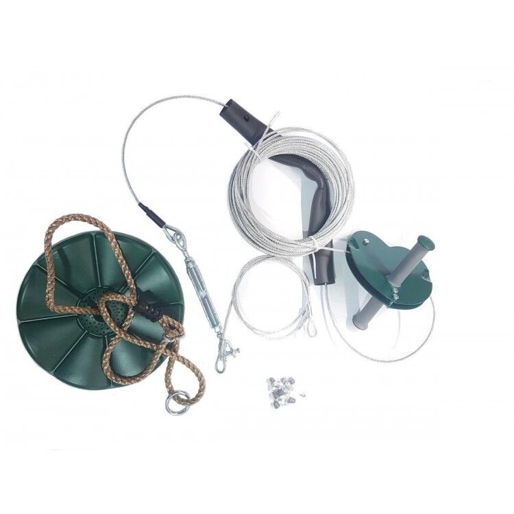 Tyrolienne de jardin avec siège MASGAMES - 5