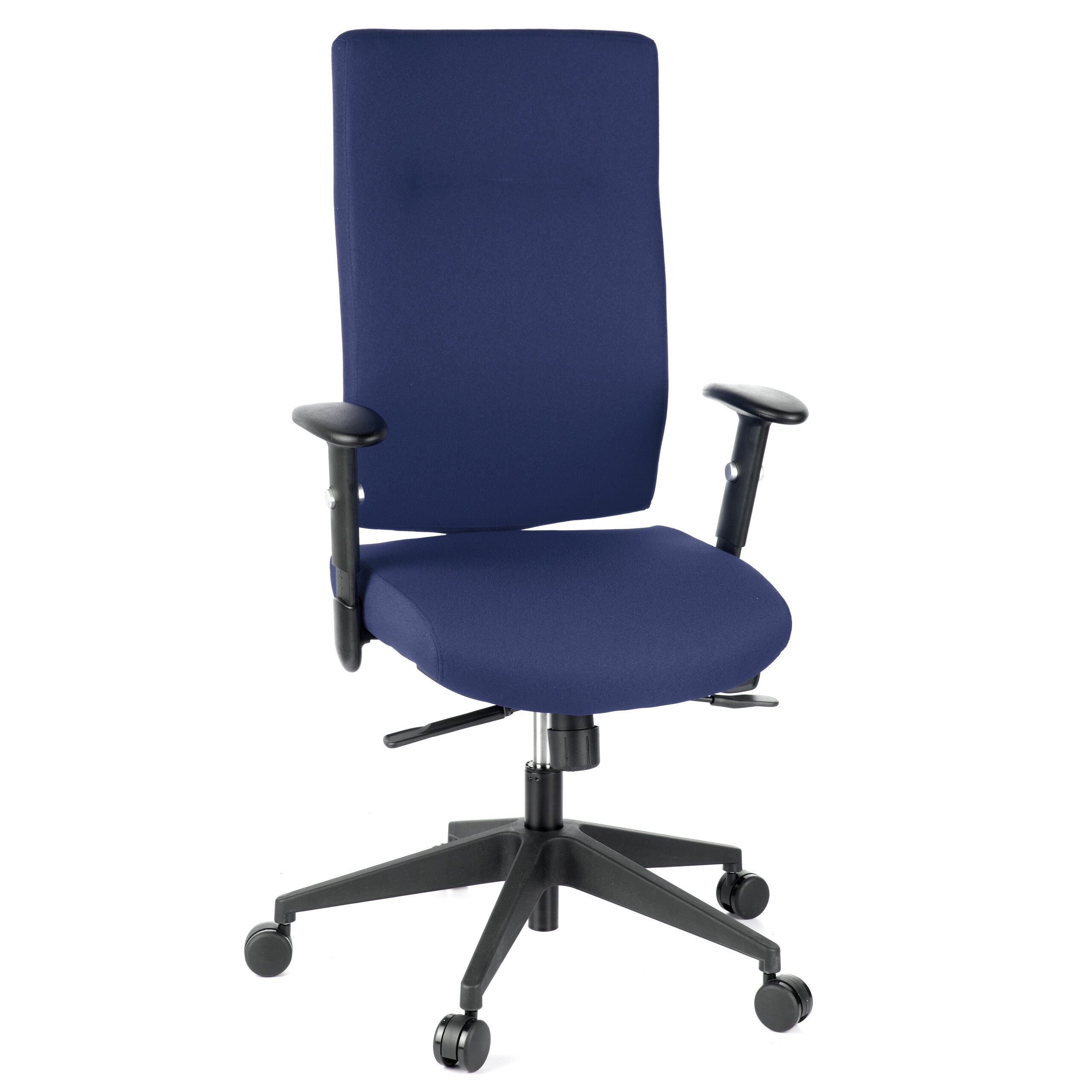 Krzesło biurowe / krzesło obrotowe PRO-TEC 300 tkanina ciemnoniebieska hjh OFFICE