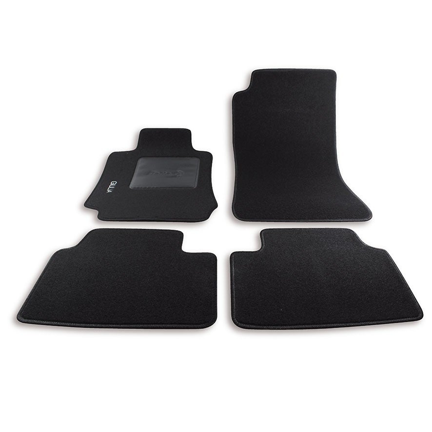 Bottari Set 4 Tappeti Auto In Moquette Per Dacia Duster (dal 2010) – Nero, Fatto A Mano In Italia - 2