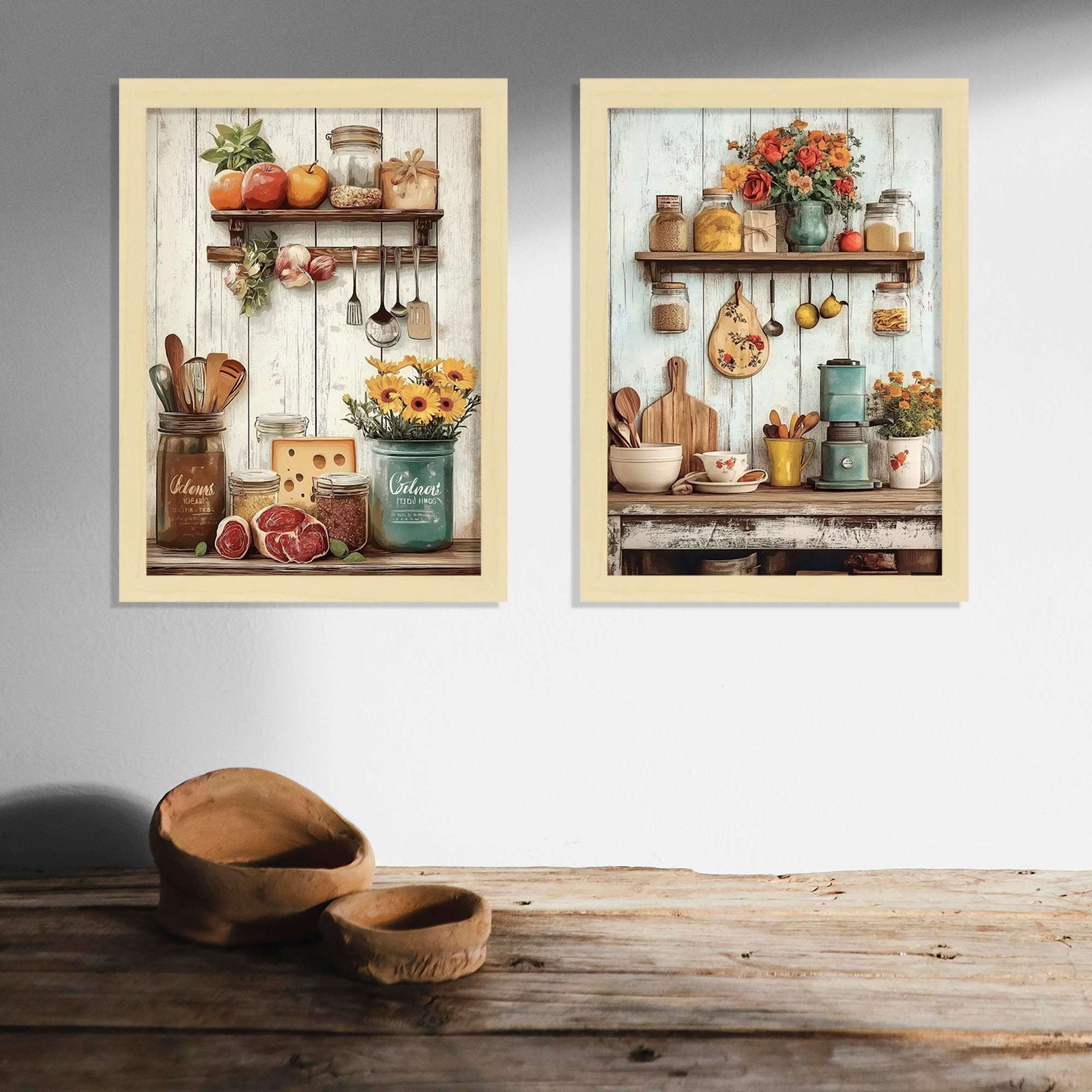 Stampa Artistica Da Parete Bianco E Nero 29x38 Cm - Quadro Su Tela Con Telaio In Legno, Moderno Per Soggiorno, Camera, Cucina, Ufficio