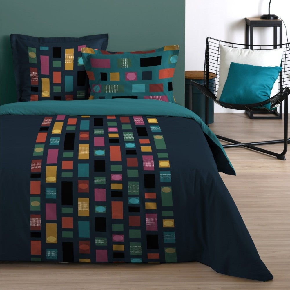 Parure De Lit Sincère 100% Coton – Housse De Couette 240x220 + 2 Taies D'oreiller