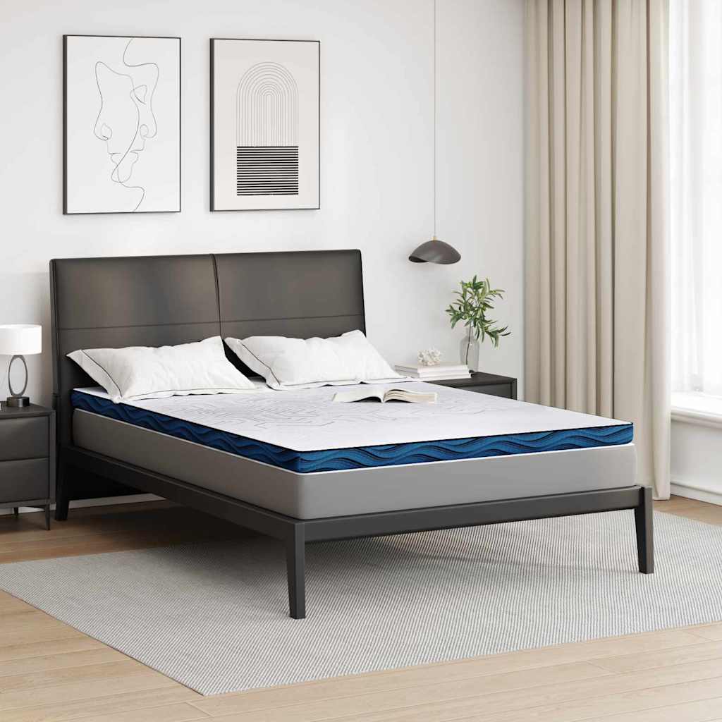 Nakładka na materac Biały 140 x 200 cm Tkanina żakardowa vidaXL
