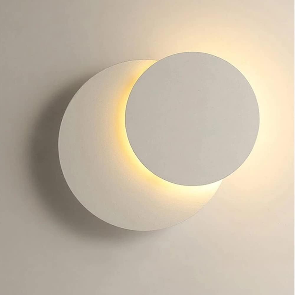 2 Appliques Murales LED IP65 3000K - Éclairage Intérieur/extérieur, Blanc Chaud, Design Moderne, Alliage Aluminium