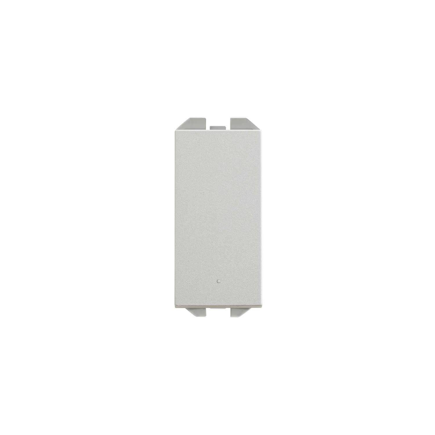 Bouton-Poussoir Simple Module Étroit SIMON 270 20001101 - Gris - PC - 2