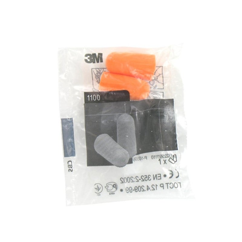 Boite de 200 paires de bouchons d'oreilles coniques 3M 1100 - 2