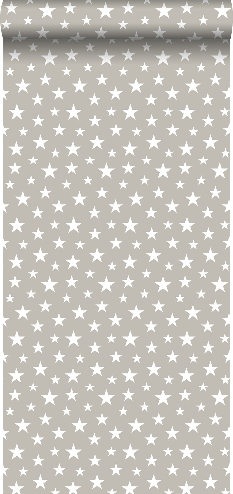 Tapeta ognie ciepłej szarości - 53 cm x 10.05 m - ESTAHOME