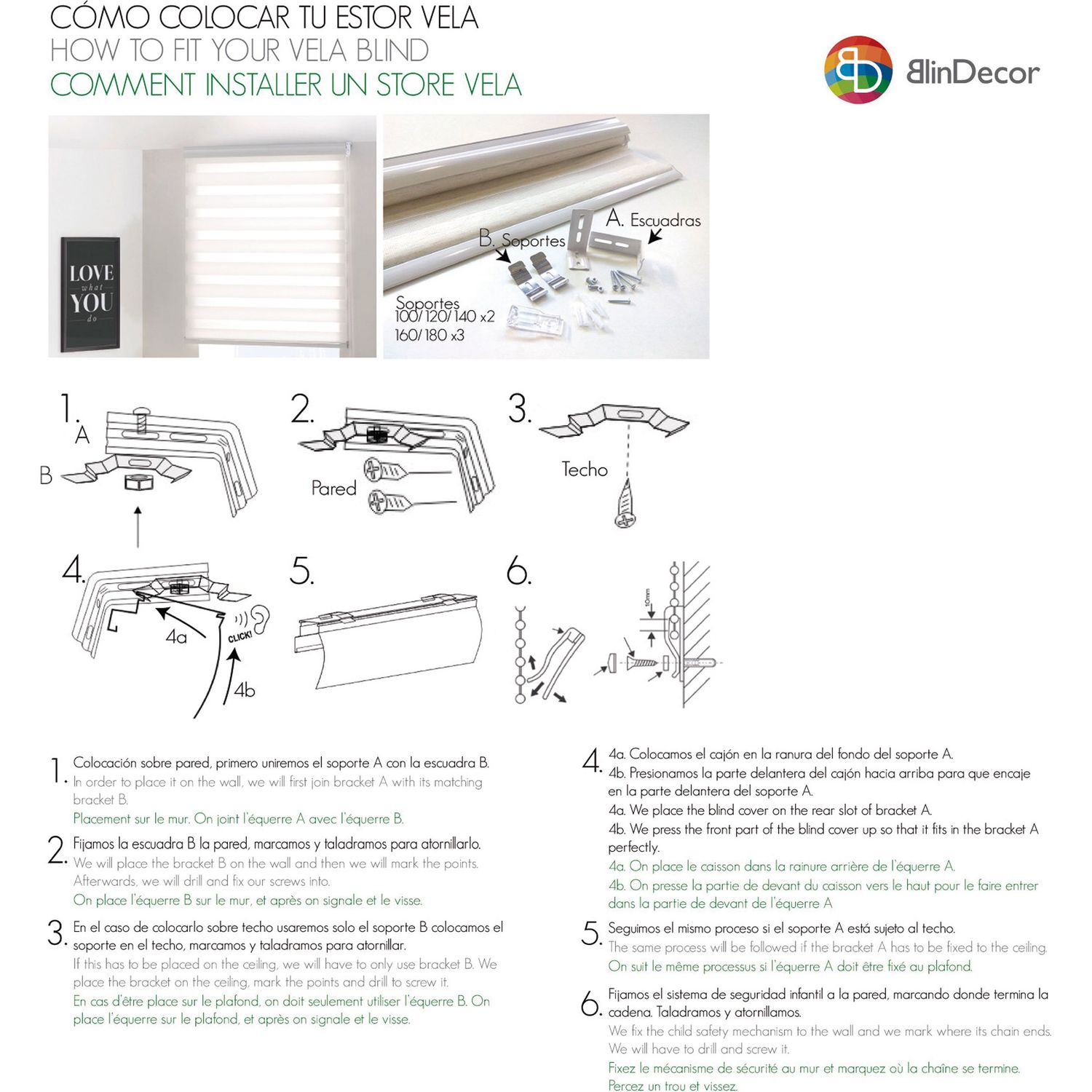 ECOMMERC3 | Tenda a Rullo Giorno e Notte con Galleria 140x180 - Tenda a Rullo Giorno e Notte Misura Tessuto 137x175 - 8