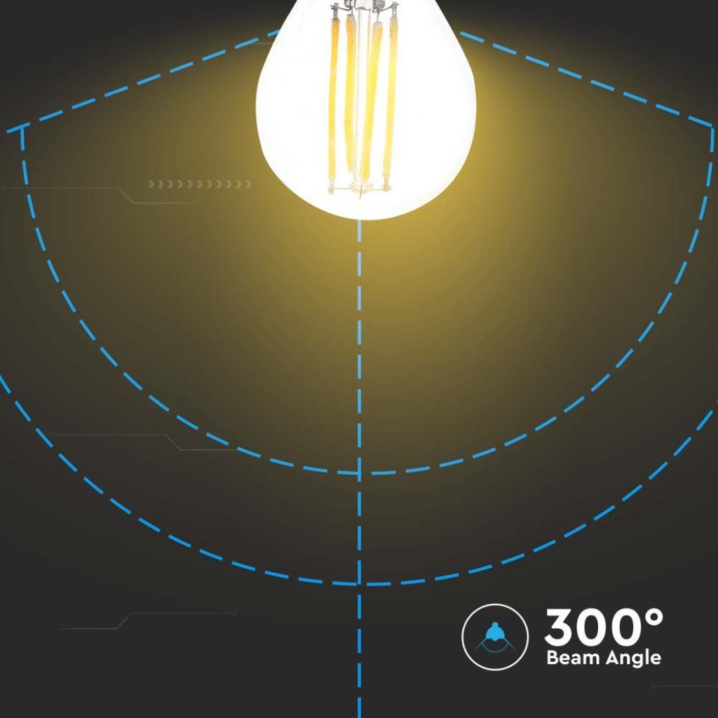 Ampoule LED E27 4W G45 Filament 6500K - 5