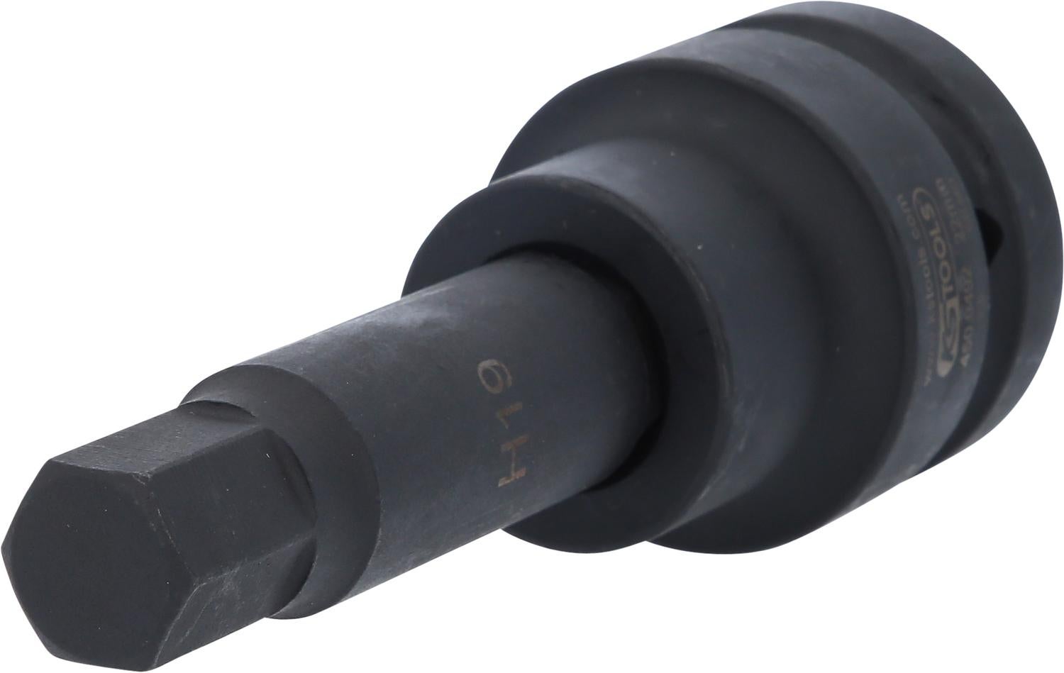 KS Tools 515.1755 Douille à Choc 6 Pans 1'' 55 Mm - Outil Robuste Pour Mécanique Professionnelle