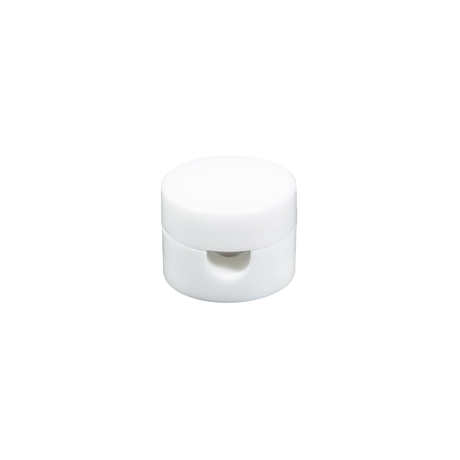 Fissaggio a parete passacavo universale per cavo tessile per illuminazione 2x0,75 e 3x0,75 - 2 pezzi - 2