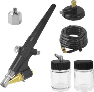Kit Aérographe Professionnel Avec Adaptateur Et Pressostat - Idéal Modélisme & Peinture