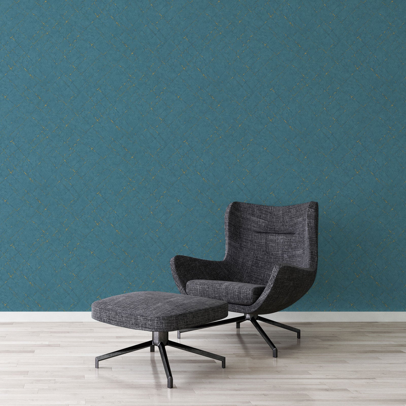 XLMING Simple Fresh Cubic Colourful Squares 3D Papier Peint Intissé Salle à Manger Bureau D'étude Canapé Chambre Salon TV Mur-350cm×256cm