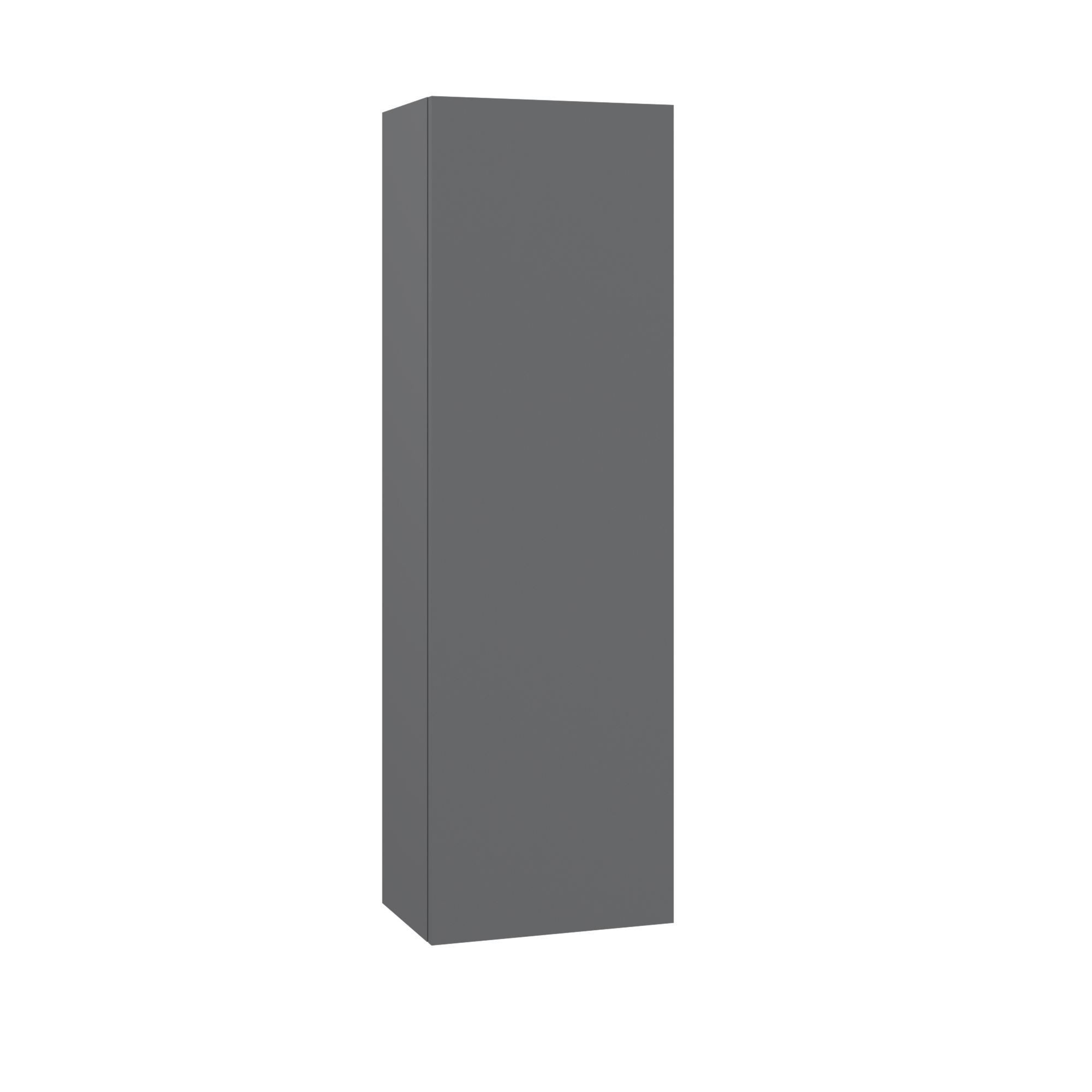 Hanah Home Armario De Baño <>, 30 X 25 X 100 Cm, Mate Gris , Leroy Merlin