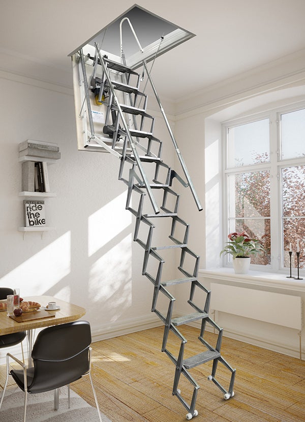 Serrure Pour Trappe De Grenier Et Escalier Escamotable - Demi-tour Nylon - Mancini