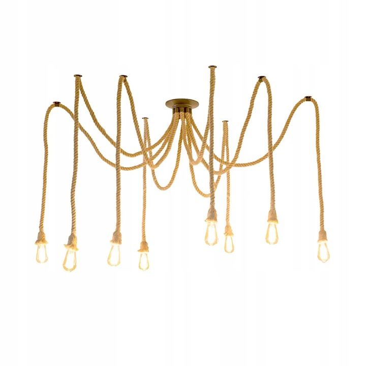 Lampa Sufitowa Wisząca Toolight App681-8Cp Czarny