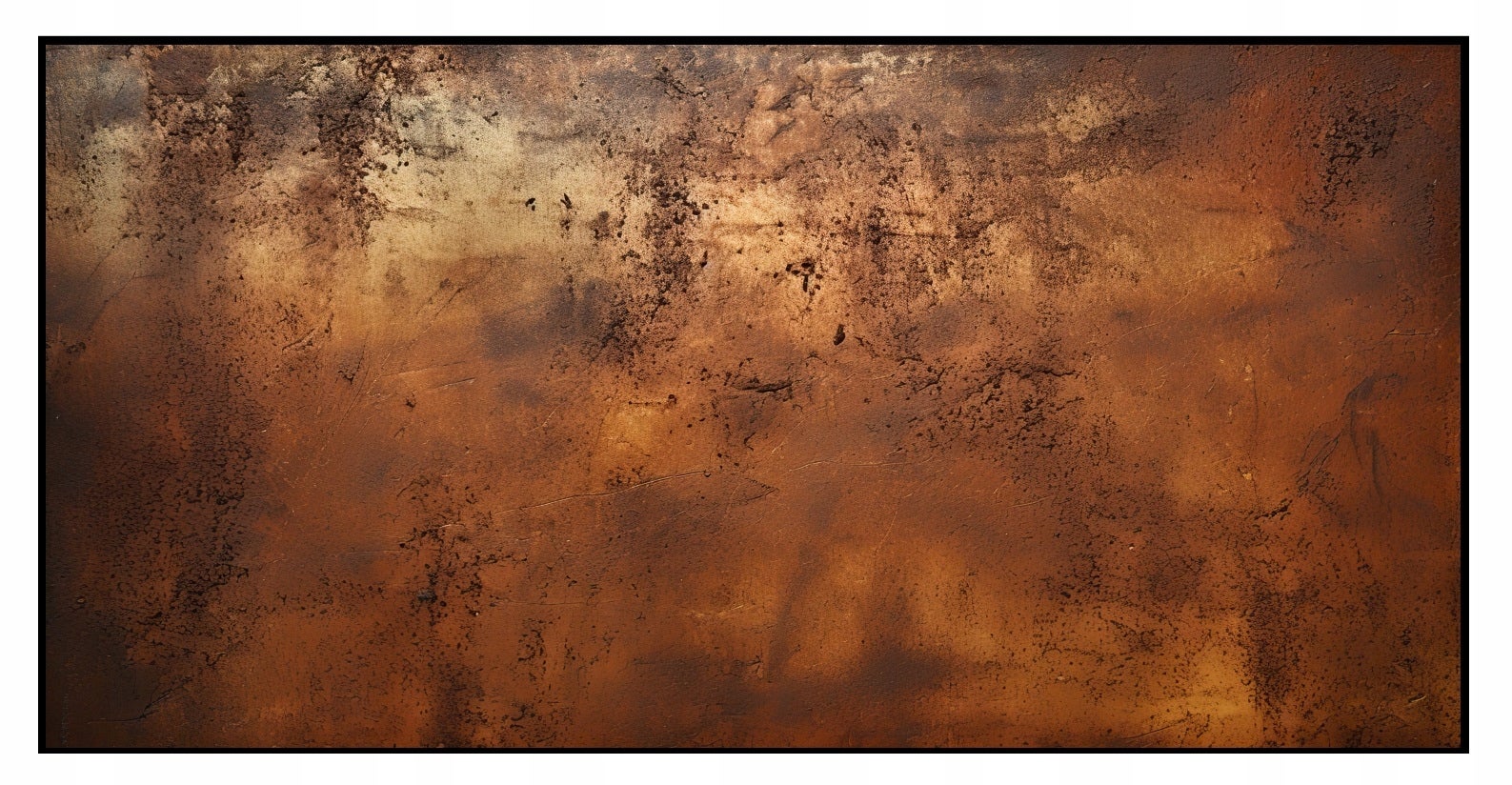PRÓBKA 50x25 Panel Dekoracyjny panel Ścienny MIEDŹ copper brąz