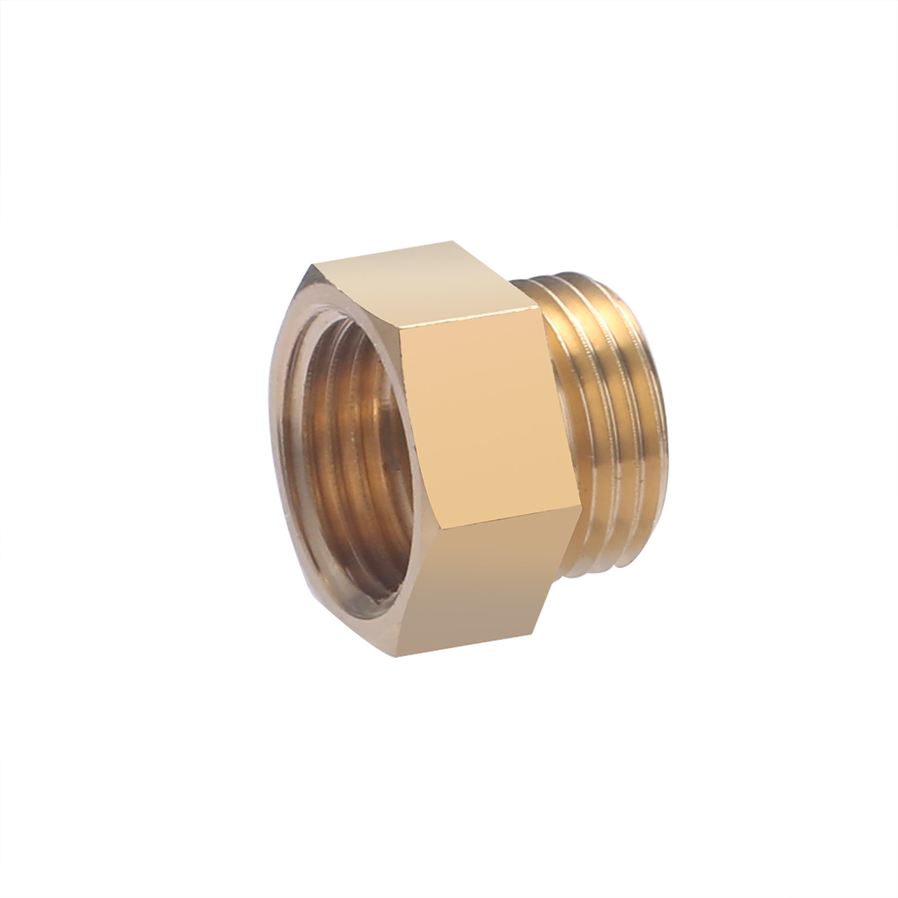 Nipplo Doppio In Ottone RIEGLER - G 1/2" X G 1/2", SW 24, Lunghezza 28 Mm, Per Collegamenti Idraulici