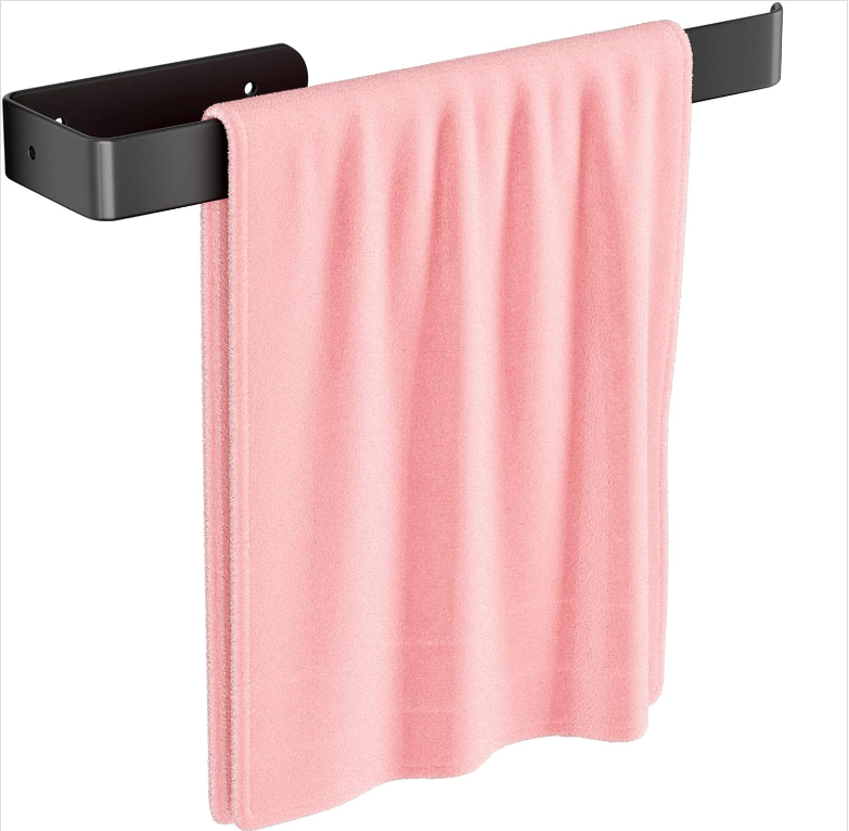 Toalleros De Mano Para Baño Y Cocina, 30cm - Soporte Autoadhesivo Y Tornillo Montado En La Pared Blanco 215078