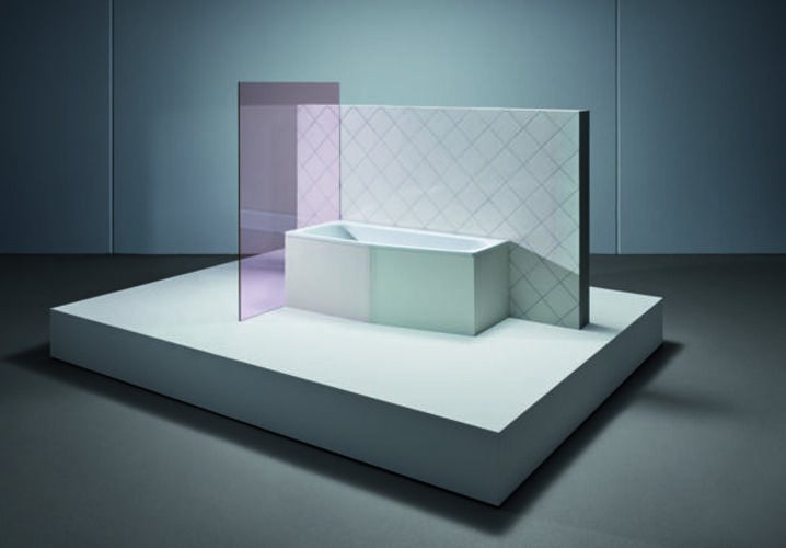 BetteBambino Baignoire à faible encombrement, à encastrer, 1 place, 1570x700x420mm, gauche, 2570-000Plus, Farbe: blanc brillant - 2