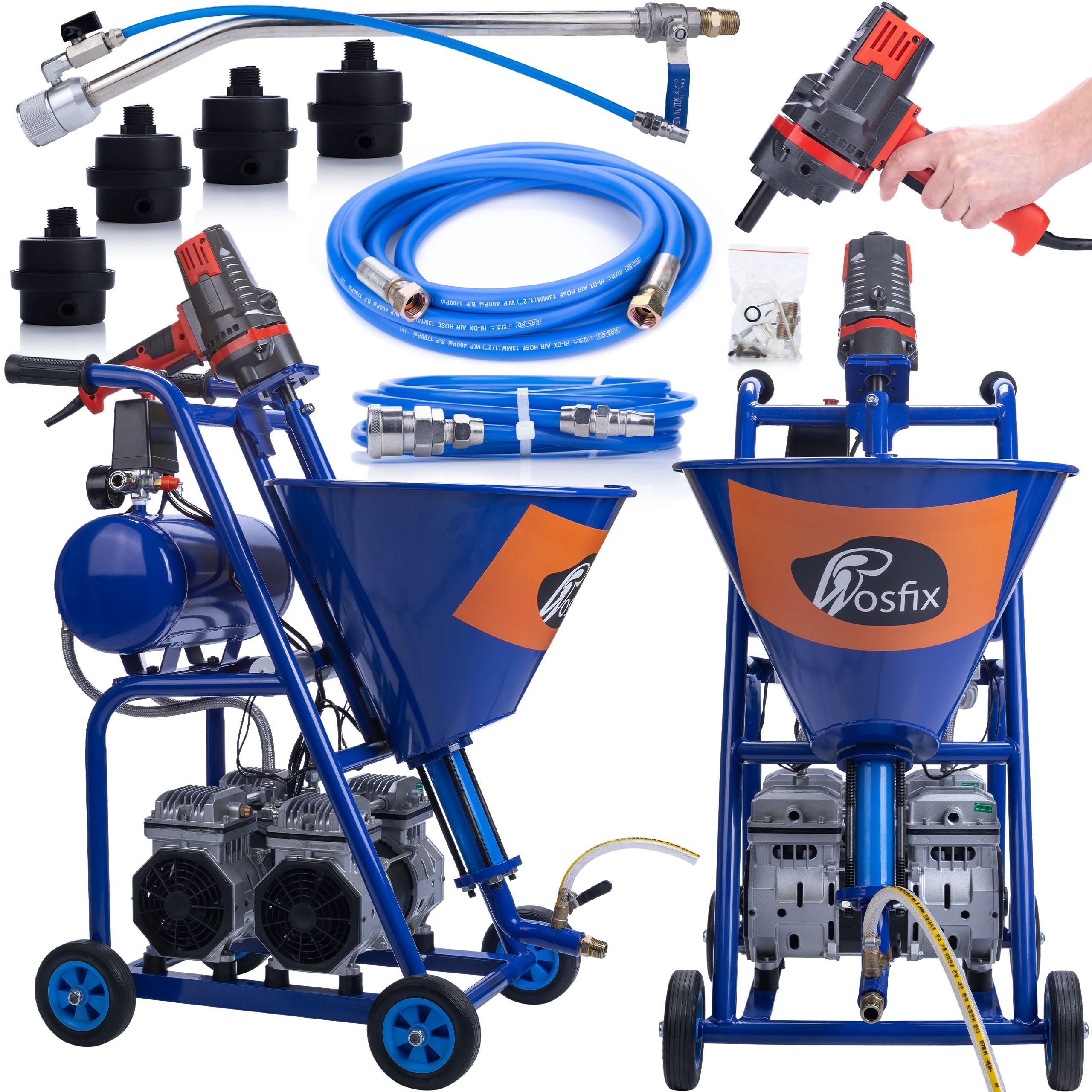 Machine Projeter Blue Dragon BD57 5700W 25L min 22MPA Double machine-projeter-blue-dragon-bd57-5700w-25l-min-22mpa-double