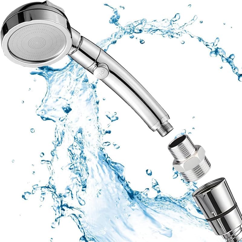 Miuezuth 2 connettori per tubo flessibile 38 mm per piscina + 4 fascette universali in acciaio inox, 1 adattatore per tubo flessibile Norma da 1/2 pollici – doppio tubo