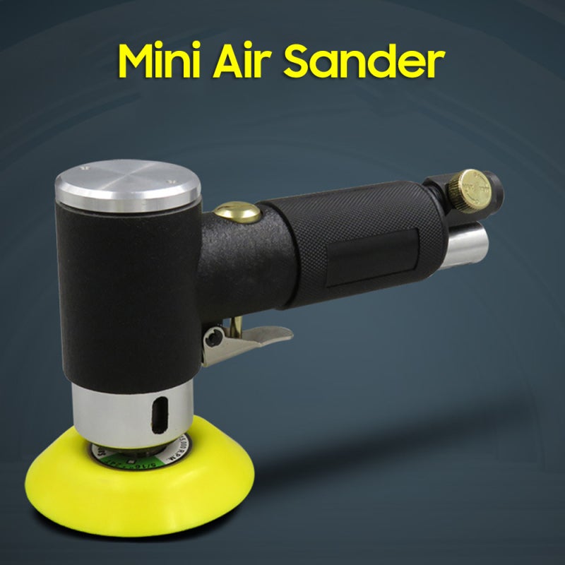 Mini ponceuse pneumatique orbitale aléatoire, polisseuse/cireuse manuelle à grande vitesse 2 et 3 pouces pour carrosserie automobile - 7