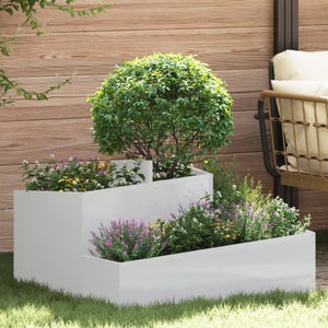 Vaso per piante KAWALA 80 cm Beige sabbia