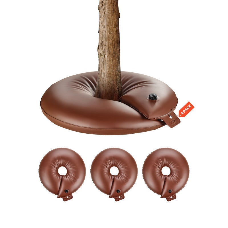 Pierścień do podlewania drzew Zestaw 4 sztuk Worek do podlewania 60,6L Worek do podlewania VEVOR