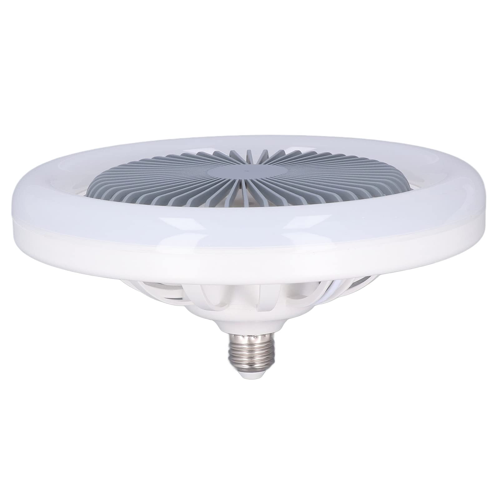 Ventilateur de plafond à douille avec lumières, ventilateur de plafond de 10 pouces avec lumière 2400LM 600 - 7