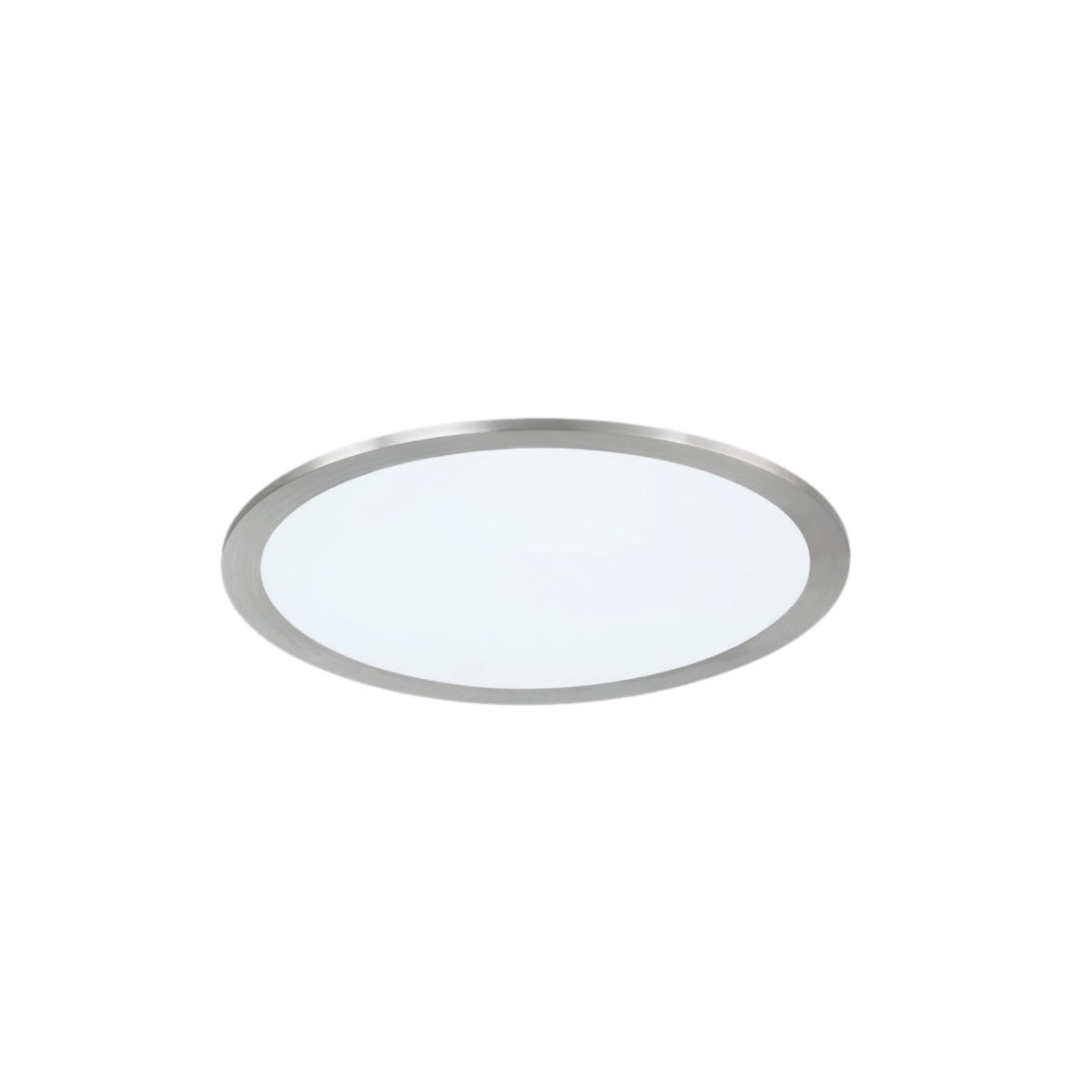 Plafon Phoenix okrągły srebrno-biały LED 15W 3000K 1500 lm wym: 4,2 x 30 cm IP20 metal Trio