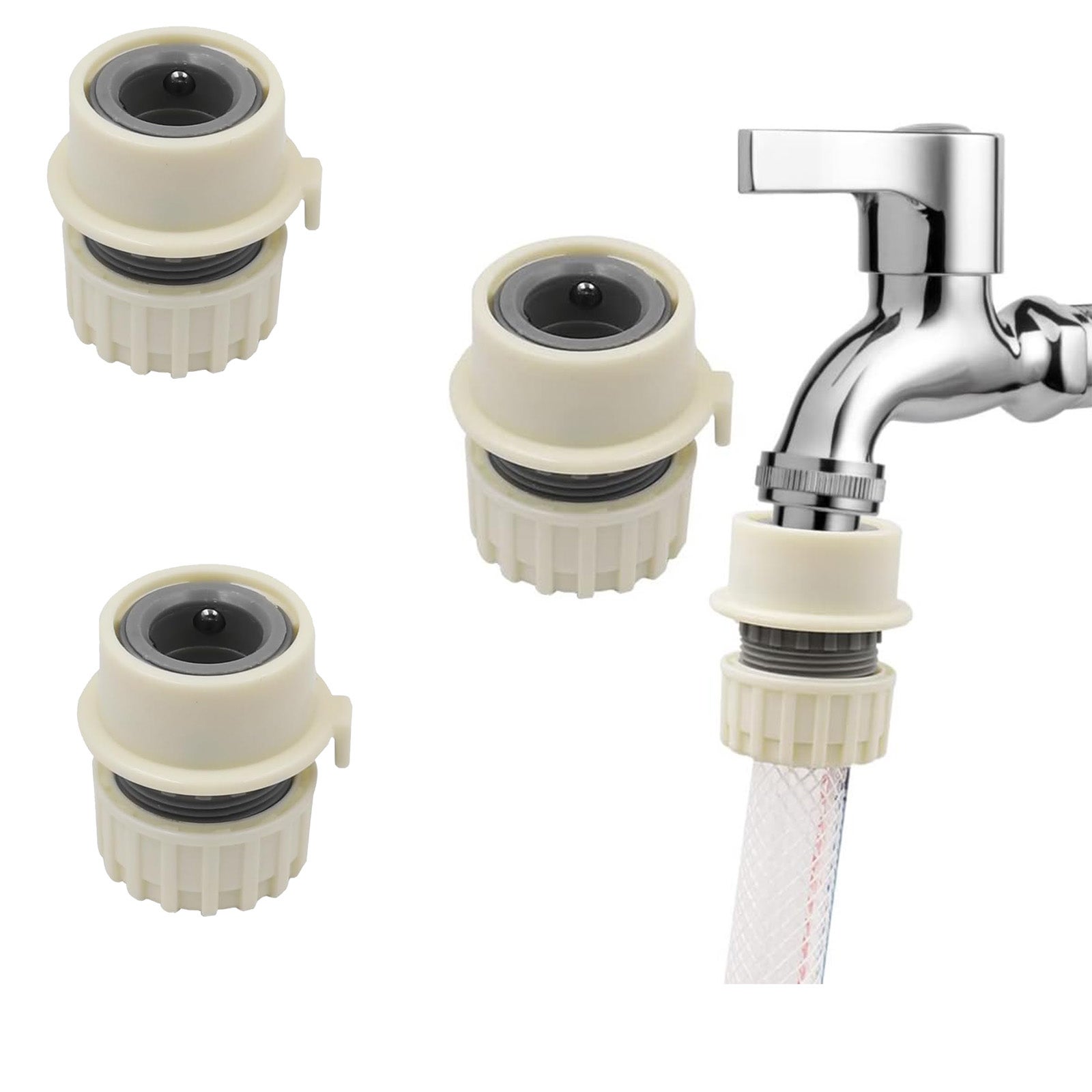 Adapter do kranu, 3 adaptery złącza ciśnieniowego, adapter złącza kranu węża do rur o średnicy od 12 do 16 mm