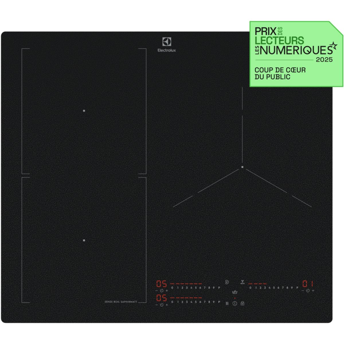 Plaque induction ELECTROLUX EIS62356IZ SaphirMatt, SenseBoil Leroy Merlin — free download
