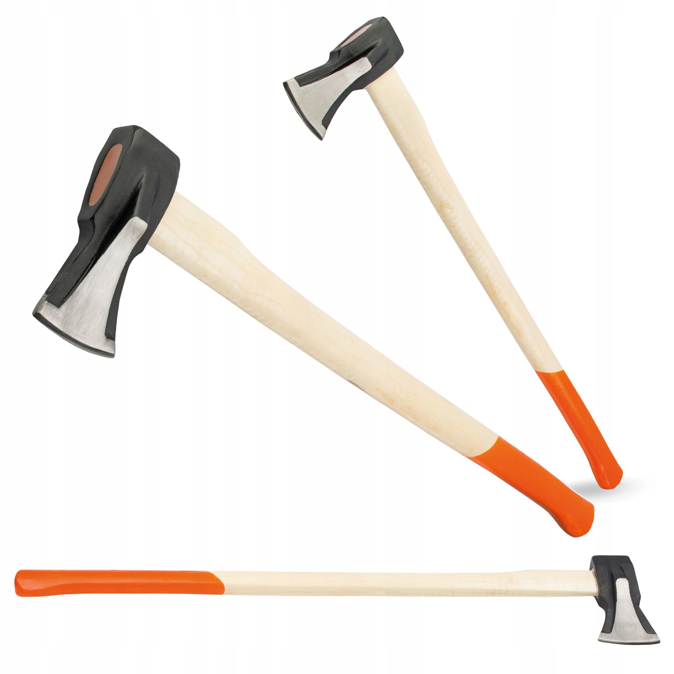 Siekiera 2000g rozłupująca trzonek drewniany 900mm 50 HRc Polax