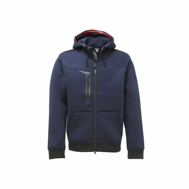 U-Power - Sweat-shirt zippé bleu foncé Stretch TASTY - Bleu Foncé - L