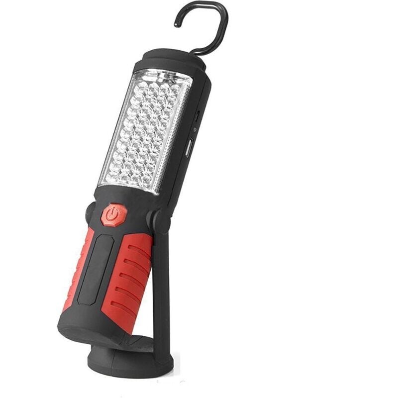 Torcia a LED per ispezione, portatile, ricaricabile, luce da lavoro a LED, super luminosa, torcia tascabile a LED, torcia da campeggio, con clip magnetica per penna nera Torcia a LED per ispezione, portatile, ricaricabile, luce da lavoro a LED, super luminosa, torcia tascabile a LED, torcia da campeggio, con clip magnetica per penna nera