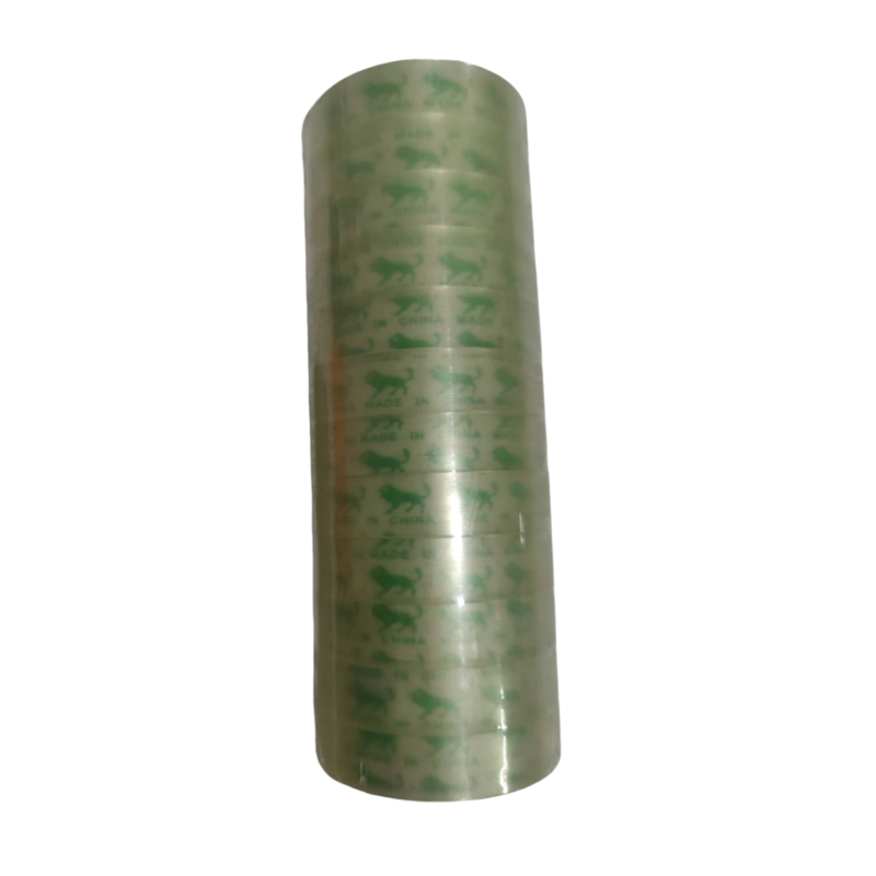 5 Star Ruban Adhésif Transparent Déchirable 19mm X 33m - Lot De 8 Rouleaux Polypropylène